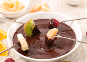 fruits au chocolat