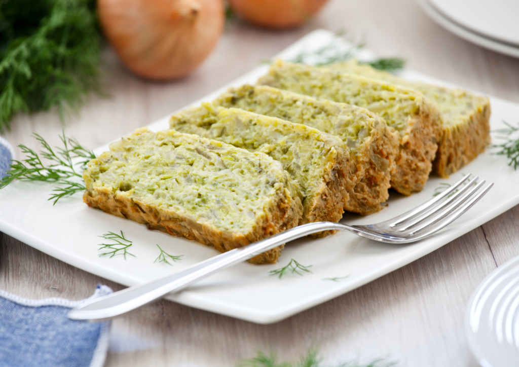 Flan légumes-crevettes