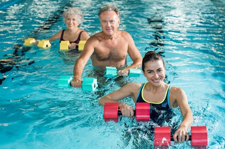 conseils pour garder la ligne en hiver - aquagym LMP Santé