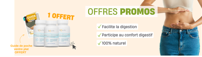Offres promos Probiotiques - Ventre plat