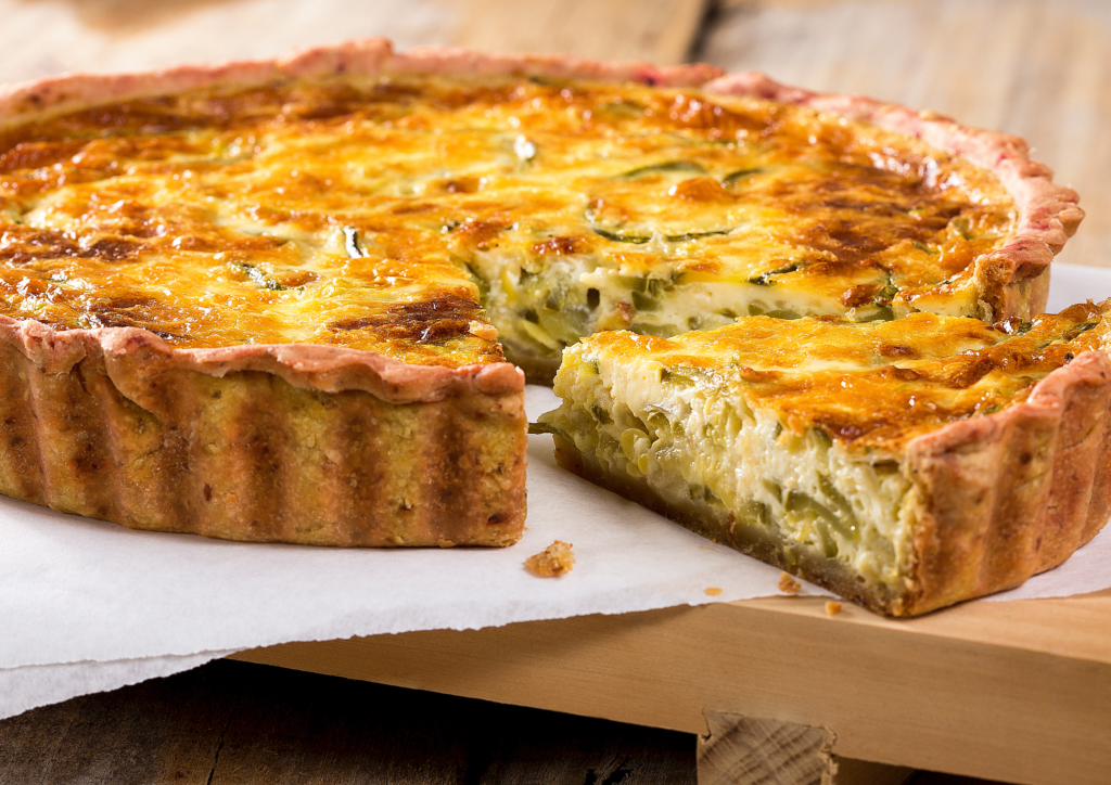 quiche saumon poireaux