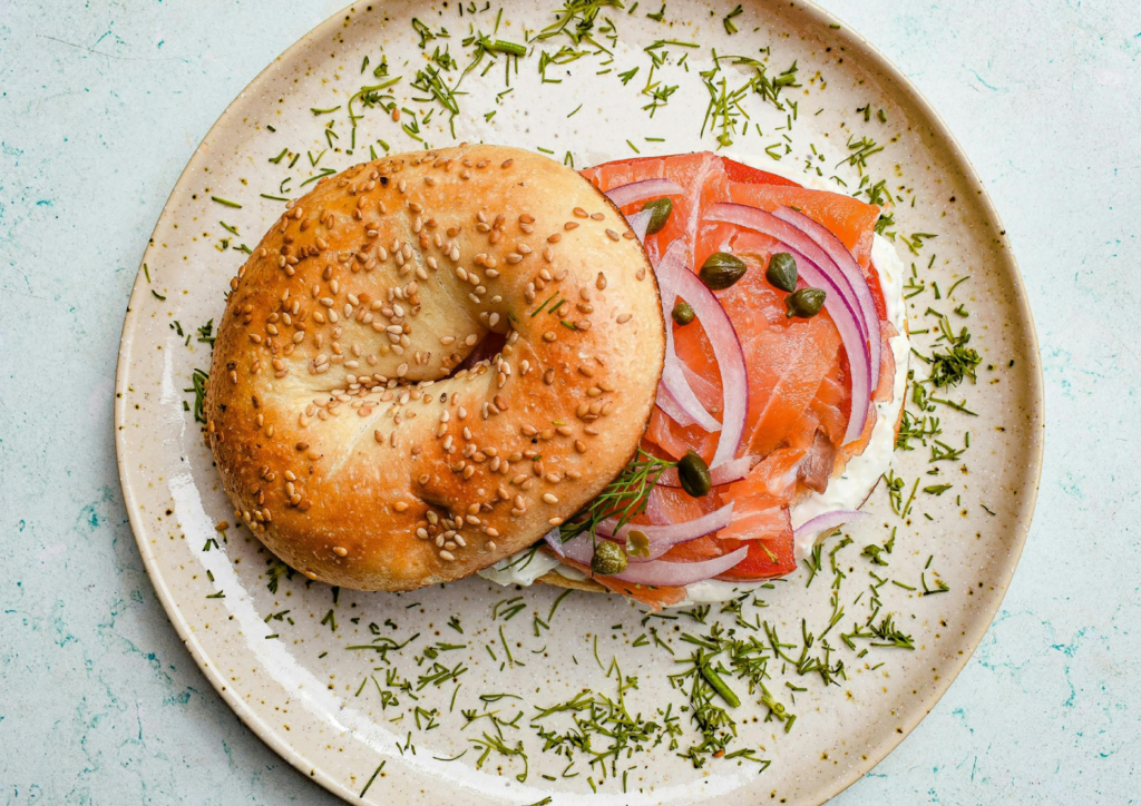 Bagel au saumon