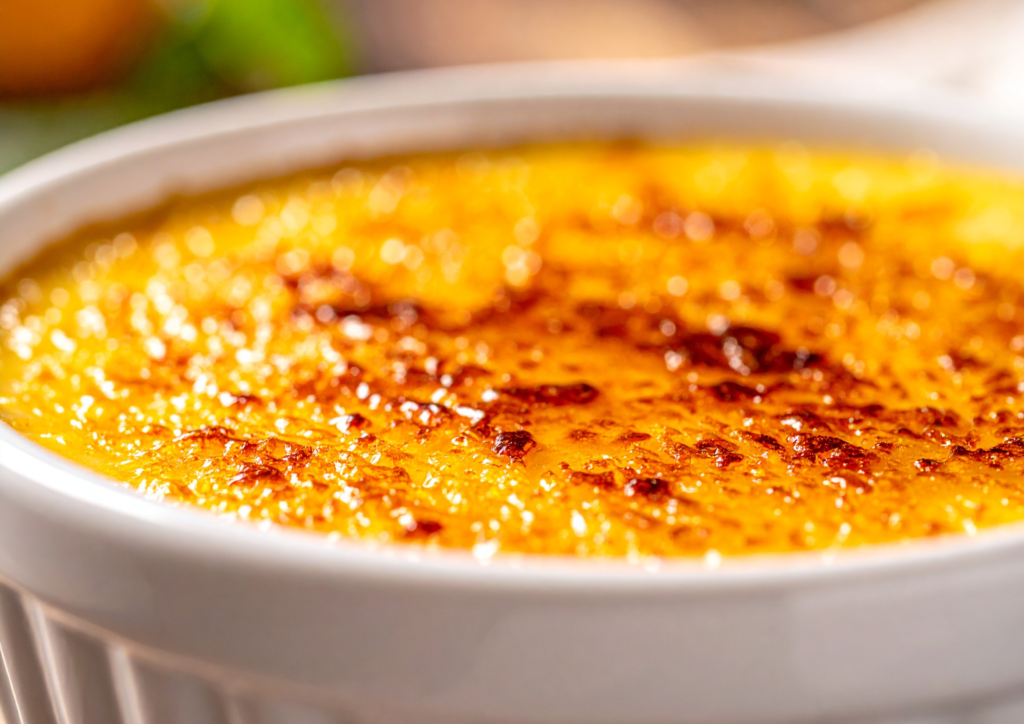 Recette de crème brûlée coco